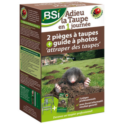 PIEGE ADIEU LA TAUPE EN 1 JOURNEE (Vendu par 1)