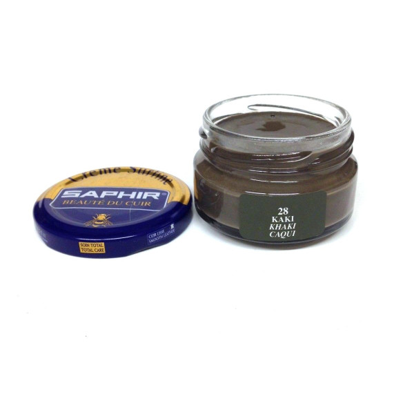 SAPHIR - Crème Surfine Pommadier 50ml kaki