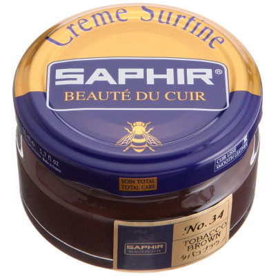 POMMADIER SAPHIR POT 50ML HAVANE (Vendu par 1)