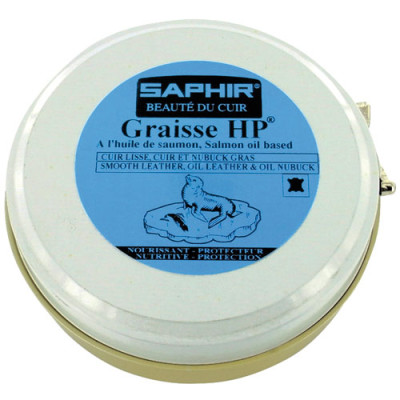GRAISSE SAPHIR BOITE 100ML NOIR (Vendu par 1)