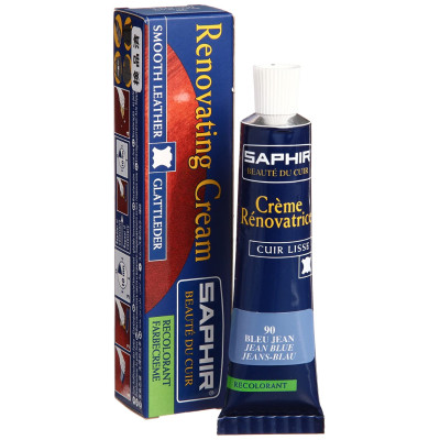 CREME RENOVATRICE SAPHIR BLUE JEAN (Vendu par 1)