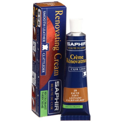 CREME RENOVATRICE SAPHIR FAUVE (Vendu par 1)
