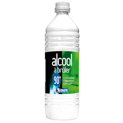ALCOOL A BRULER 1L 90D (Vendu par 12)