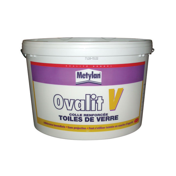 OVALIT V TOILE DE VERRE SEAU 18KG PRO