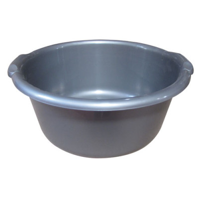 BASSINE RONDE D.42CM 14L SILVER (Vendu par 1)