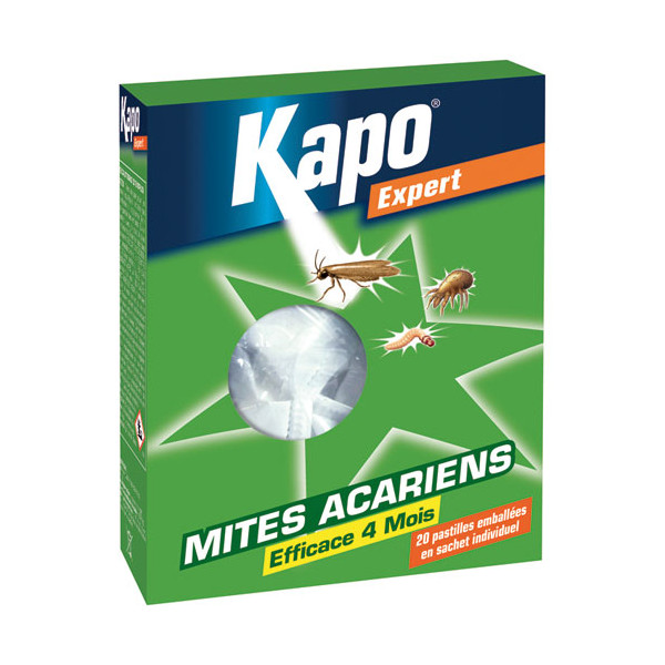 KAPO - Pastilles Anti-Mites et Acariens x20