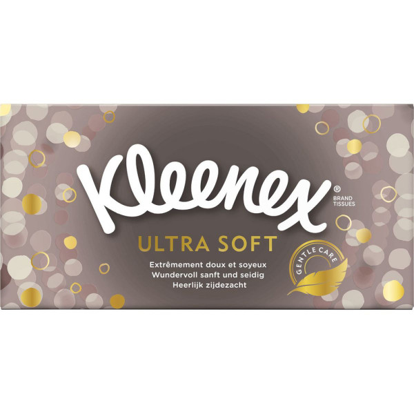 KLEENEX - Mouchoirs Blancs Kleenex Ultra Soft x64