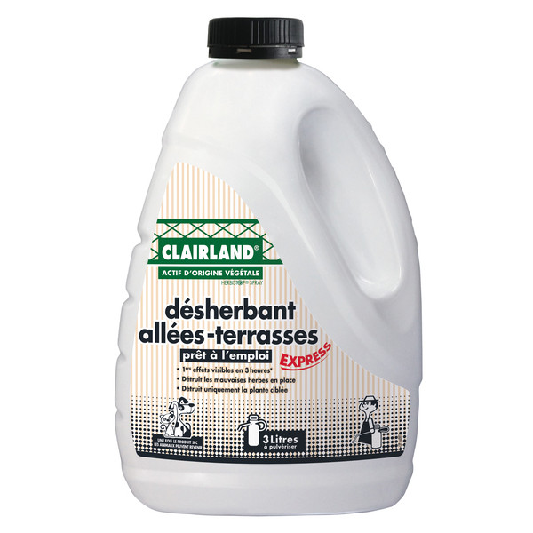 CLAIRLAND - Désherbant Allées-Terrasses Clairland 3L