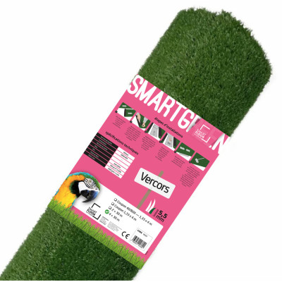 SMARTGREEN - Gazon Synthétique 5.5mm Vercors Rouleau de 30ML