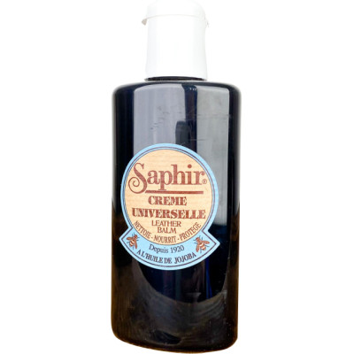 SAPHIR - Crème Universelle Noire Pour le Cuir 150ml