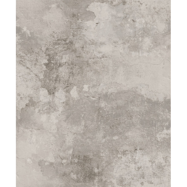 GRANDECO - A63102 - Papier Peint Vinyle Grainé Sur Intissé Old Town Gris