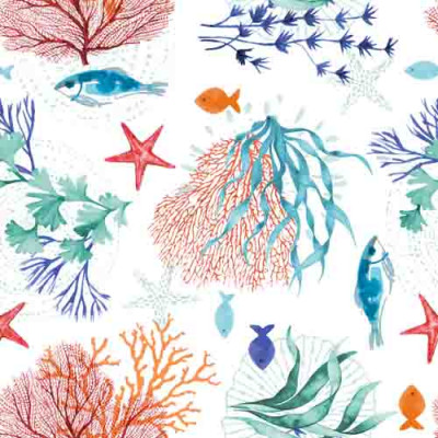 ACCESS DECO - Toile Cirée Déco Caraïbes 140cmx20m