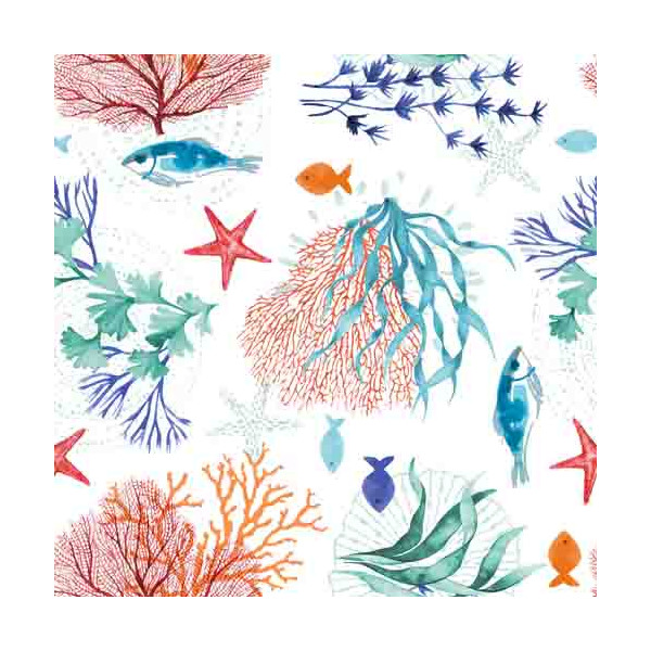 ACCESS DECO - Toile Cirée Déco Caraïbes 140cmx20m