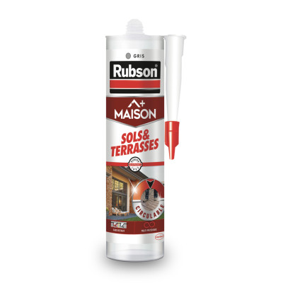 RUBSON - Mastic Maison Sols & Terrasses Gris 280ml