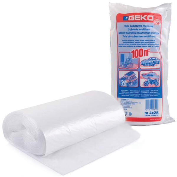 GEKO - Bâche de Protection 100m² Sous Sachet