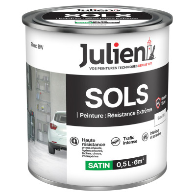 JULIEN - Peinture Sols Extreme Satin 0.5L