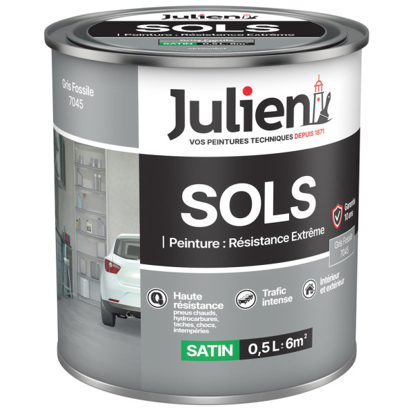 JULIEN - Peinture Sols Extreme Satin 0.5L