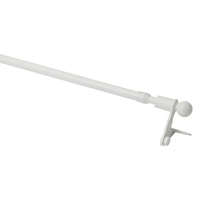 ARDEC - Tringle sans Perçage Blanche PRESSFIX 30-50cm