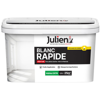 JULIEN - Blanc Rapide Satin
