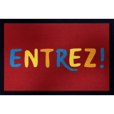 VICA - Tapis Entry Entrer Red 40x60cm
