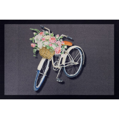 VICA - Tapis Entry Brocante Bike Grey 40x60cm