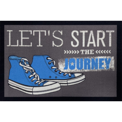 VICA - Tapis Entry Sneaker Journey Grey 40x60cm