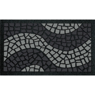 EUROFLOCK DIVISION - Tapis Format Classic Ondes 40x68cm Lot de 6