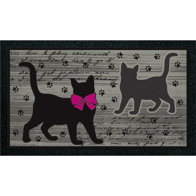 EUROFLOCK DIVISION - Tapis Format Classic Chats 40x68cm