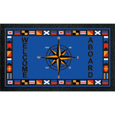 EUROFLOCK DIVISION - Tapis Format Classic Rose des Vents 40x68cm