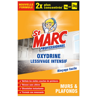 ST MARC - Oxydrine Lessivage Intensif 1kg Formule Concentrée