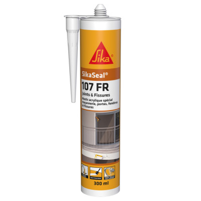 SikaSeal 107 FR Joints et Fissures Façades 300ml