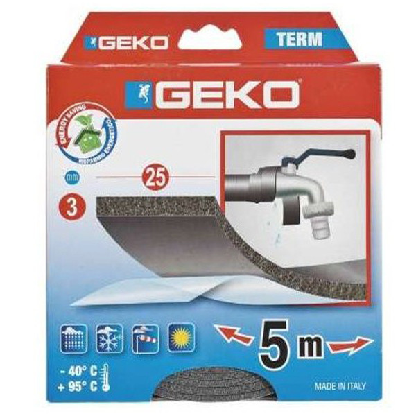 GEKO - Joint Adhésif Spécial Tuyaux 3mmx50mmx5M