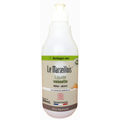 LE MARSEILLOIS - Liquide Vaisselle Flacon Vide 500ml