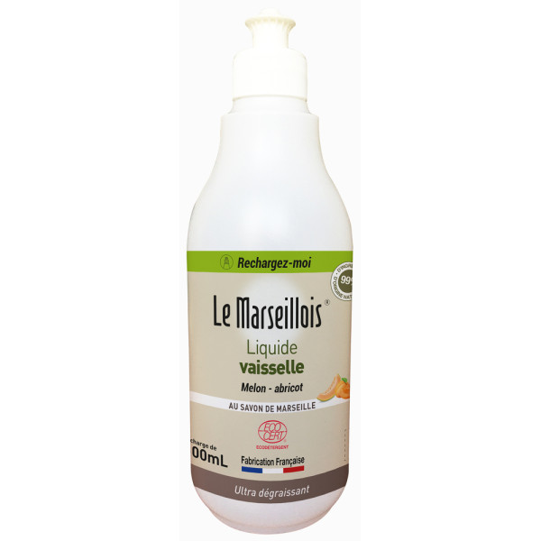 LE MARSEILLOIS - Liquide Vaisselle Flacon Vide 500ml