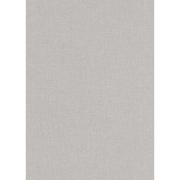 DECORAMA - 10215-10 - Papier Peint Vinyle Grainé sur Intissé Uni Textile Gris