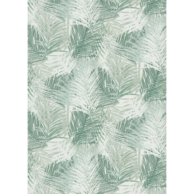 DECORAMA - 3588 - Papier Peint Vinyle Expansé Sur Intissé Feuillage Mix Vert Kaki