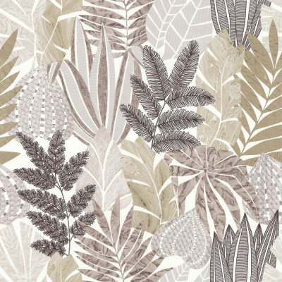 DECORAMA - 3509 - Papier Peint Vinyle Sur Intissé Automne Grège