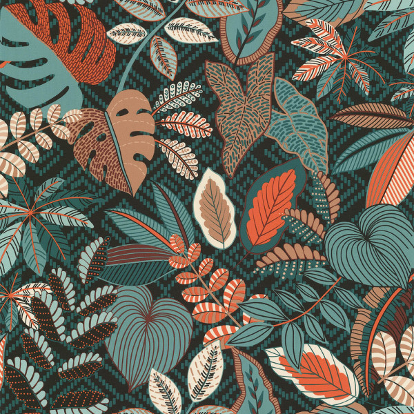 DECORAMA - 3526 - Papier Peint Vinyle Sur Intissé Monstera Vert