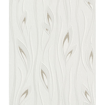 DECORAMA - 3604 - Papier Peint Expansé sur Intissé Motif Bourgeon Beige Chanvre