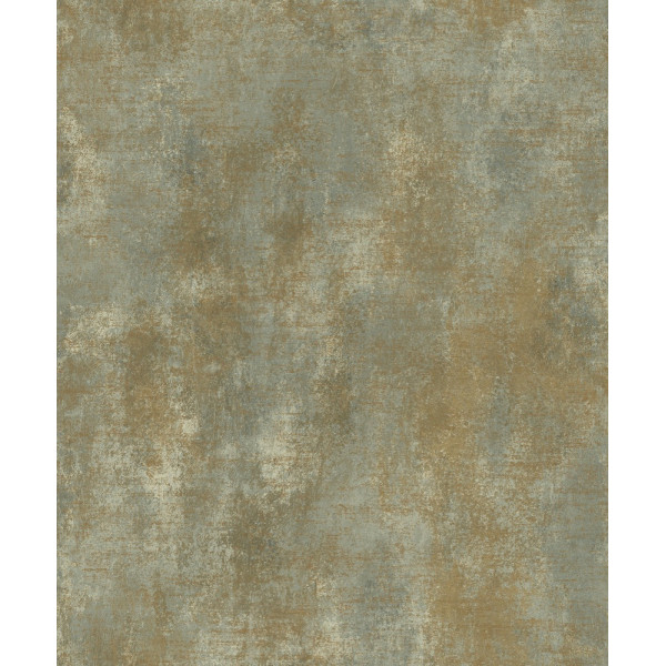 GRANDECO - A67904 - Papier Peint Vinyle Grainé Sur Intissé Uni Structure Kaki