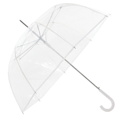 NEYRAT AUTUN - Parapluie Transparent Cloche Liseré Noir ou Blanc