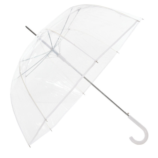 NEYRAT AUTUN - Parapluie Transparent Cloche Liseré Noir ou Blanc