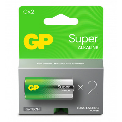 GP - GP Super Alcaline Piles C/LR14 Blister de 2
