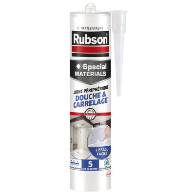 RUBSON - Joint Périphérique Douche et Carrelage 300ml