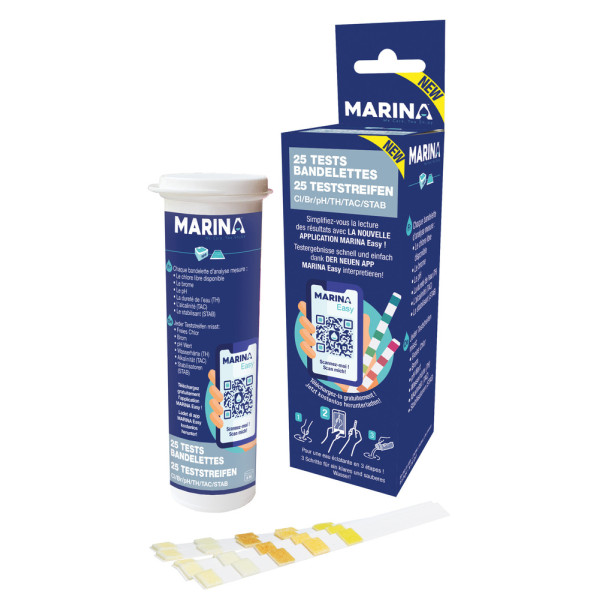 MARINA - Test Bandelettes 6 Paramètres x25