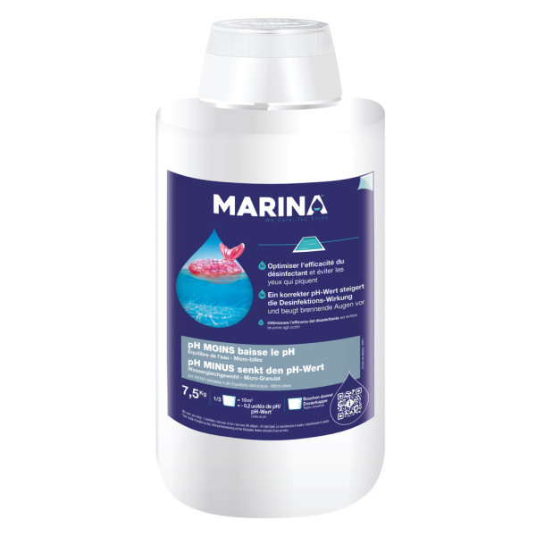 MARINA - pH Moins Micro-Billes 7.5kg