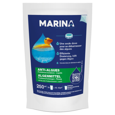MARINA - Anti-Algues 2en1 Unidose TP2 250ml