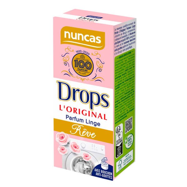 NUNCAS - Drops Parfum Linge Concentré Rêve 100ml