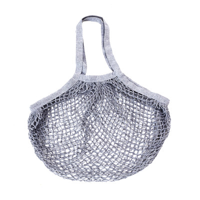 SIDEBAG - Sac Filet en Coton Gris
