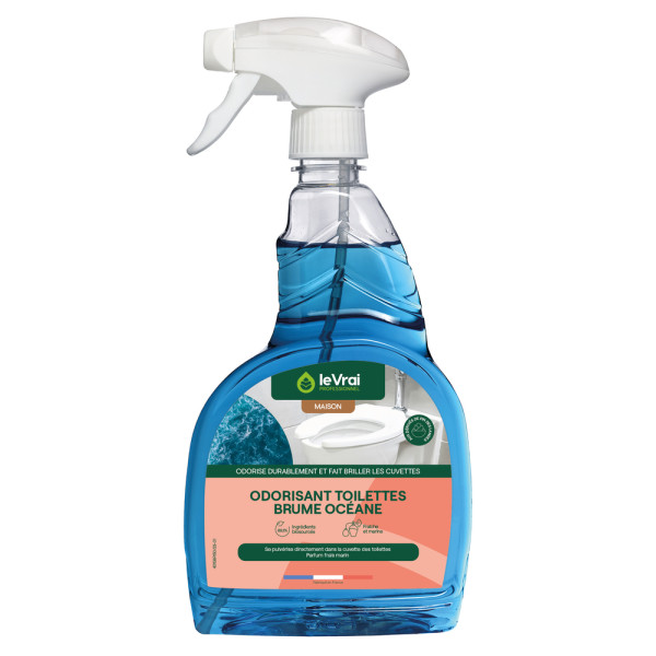 LE VRAI - Odorisant Toilettes Brume Océane Pulvérisateur 750ml